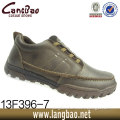 yellow color lofar leather shoes